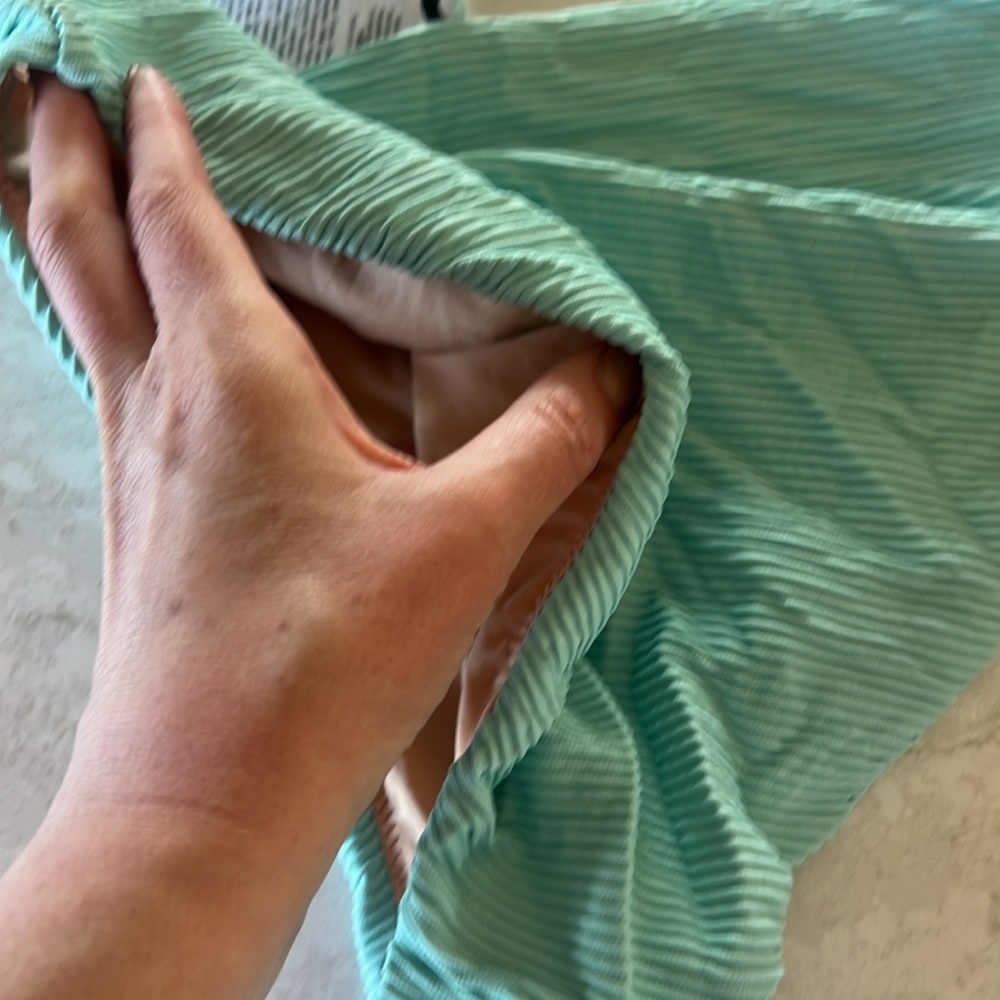 NWT J.Crew Ribbed High Rise Cheeky Bikini Bottom - Picture 6 of 6